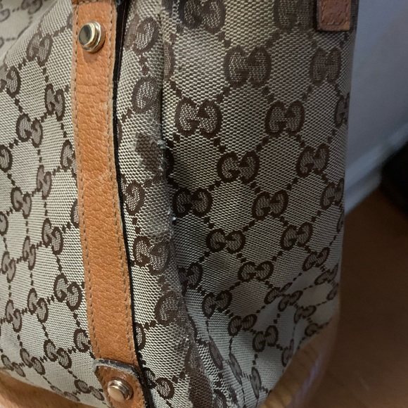 Gucci monogram shoulder bag - Picture 5 of 8